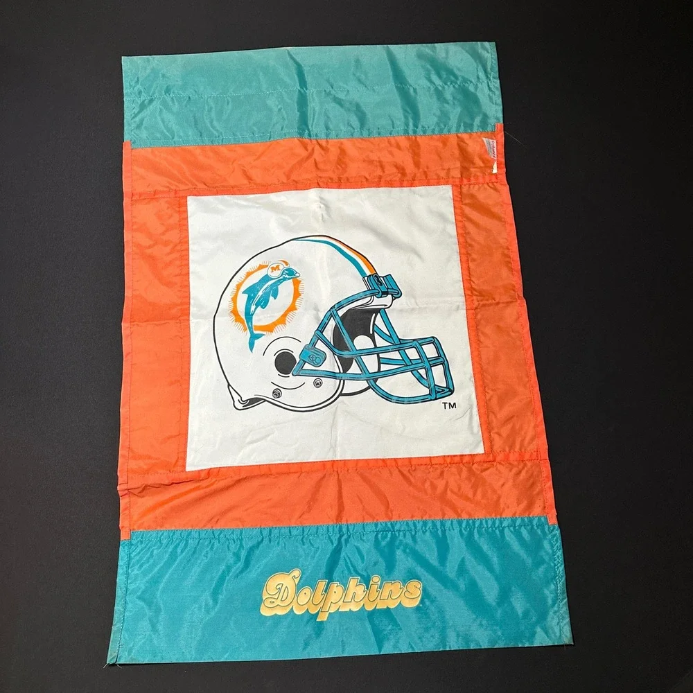 Vintage Miami Dolphins Flag Colors International 37x24
